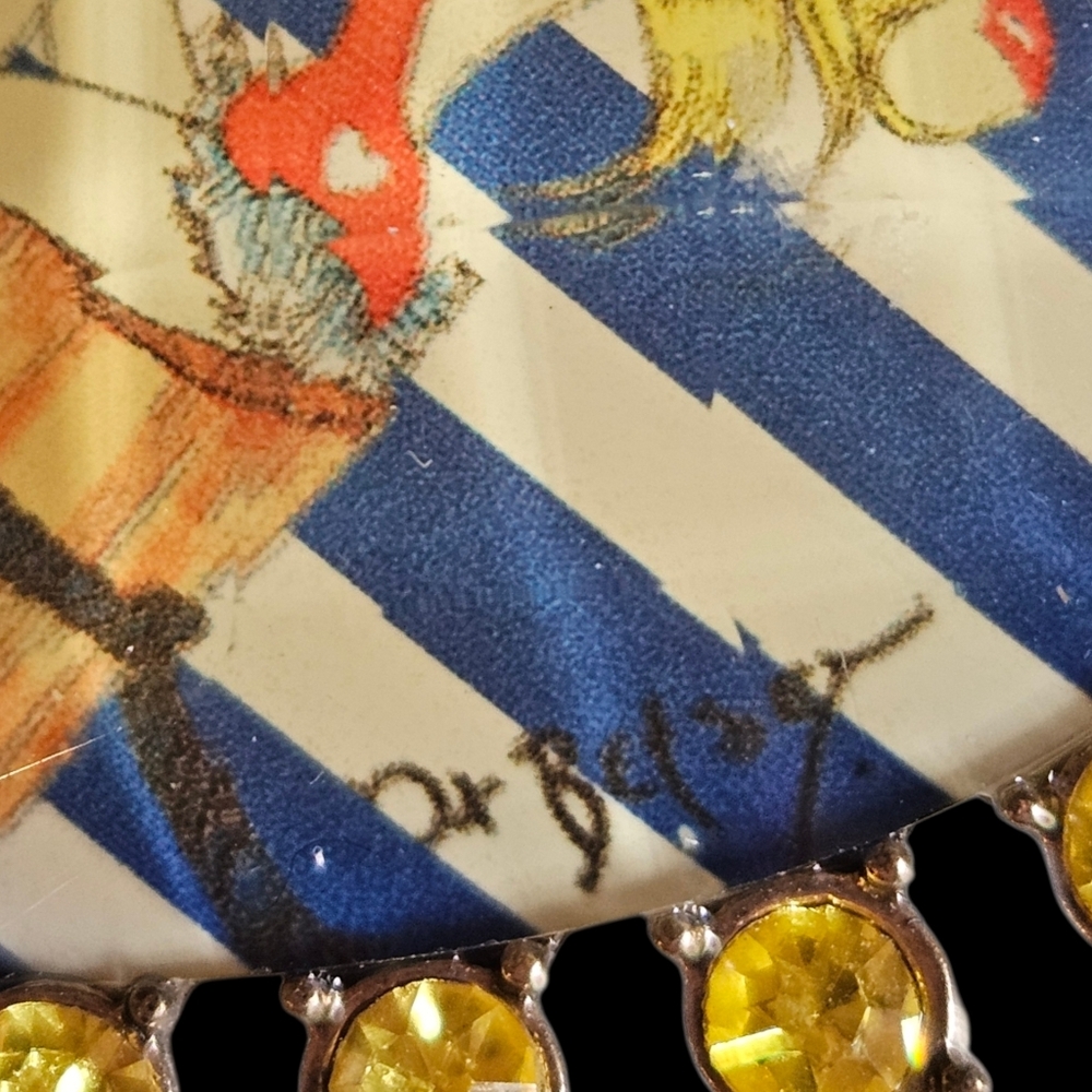 💀💙💛Betsey Sailor Pinup Gal with Skull "SHIP SHAPE" Collection - EPC💛💙💀 - Picture 2 of 10